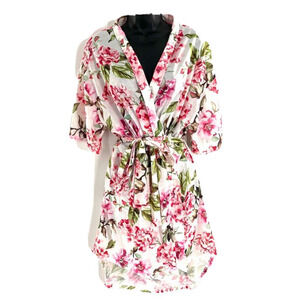 Show Me Your Mumu Garden of Blooms Womens Robe One Size Floral Lightweight‎